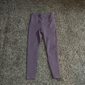 Athleta purple ribbed Leggings